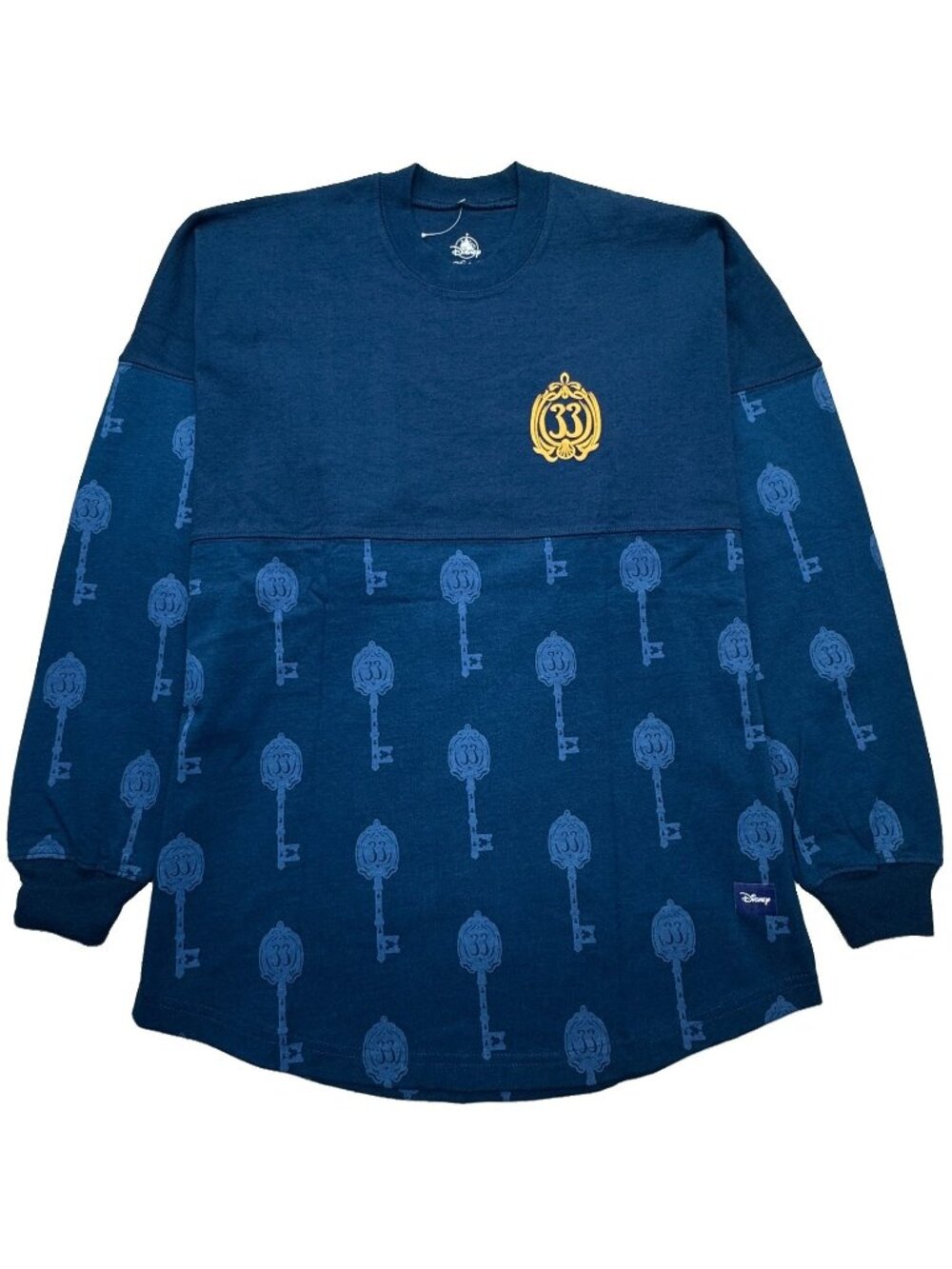 Club 33 Disneyland Key Spirit Jersey Adult XS Blue Gold 2025 Exclusive NWOT